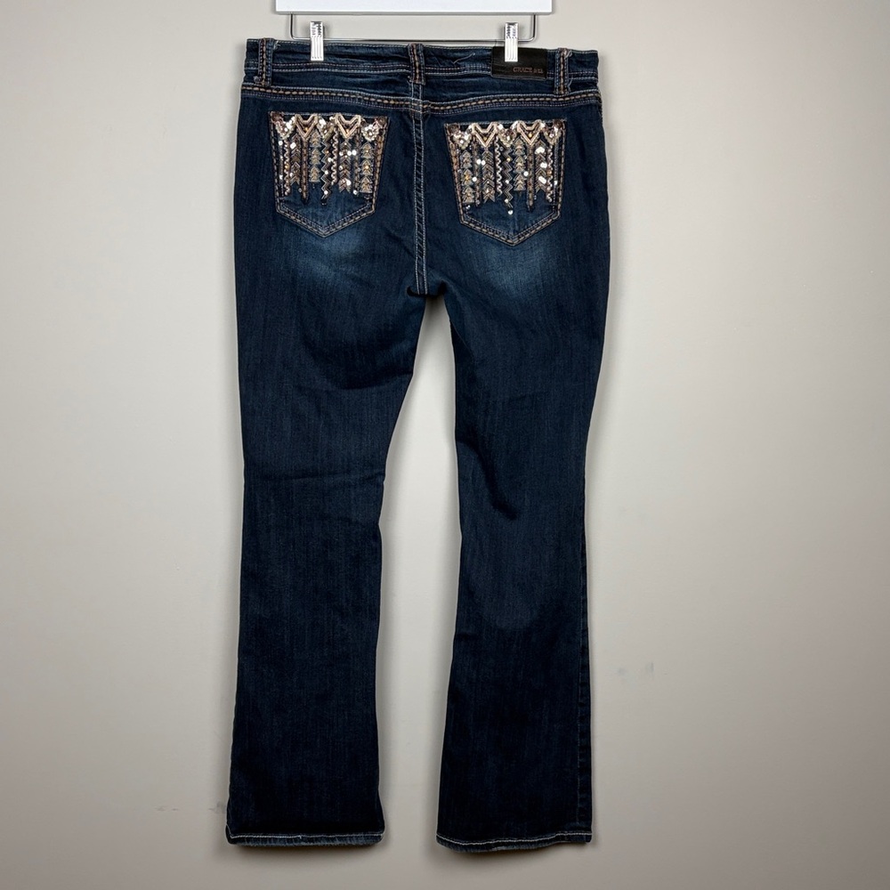 Grace Easy Fit Bootcut Womens Jeans‎ SZ 34